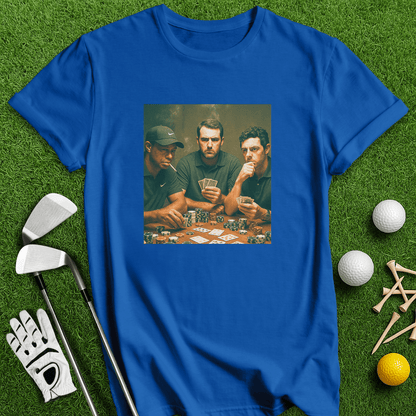 Tiger Scottie McIlroy Poker T-shirt - TeeHee Golf Gear