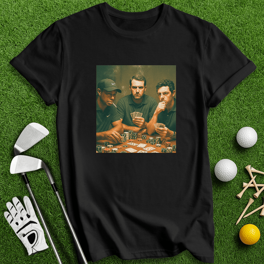 Tiger Scottie McIlroy Poker T-shirt - TeeHee Golf Gear