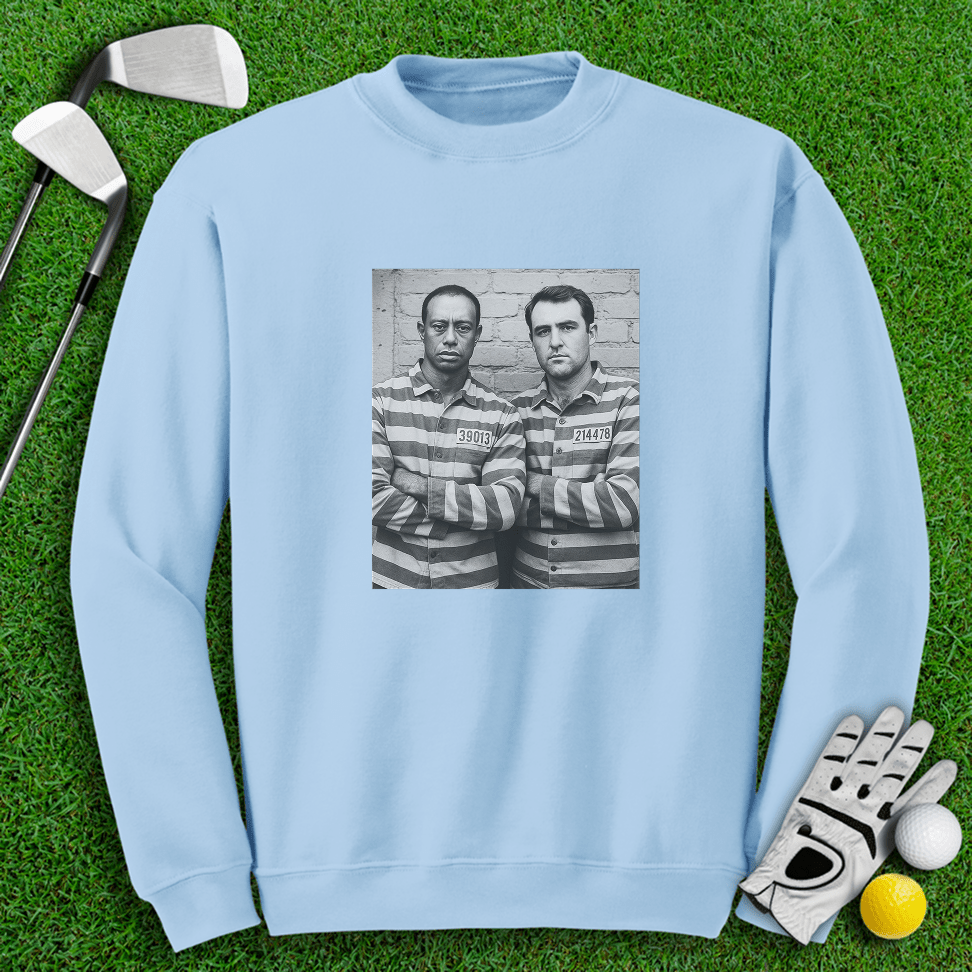Tiger Scottie Mugshot Crewneck - TeeHee Golf Gear