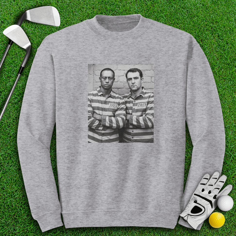Tiger Scottie Mugshot Crewneck - TeeHee Golf Gear