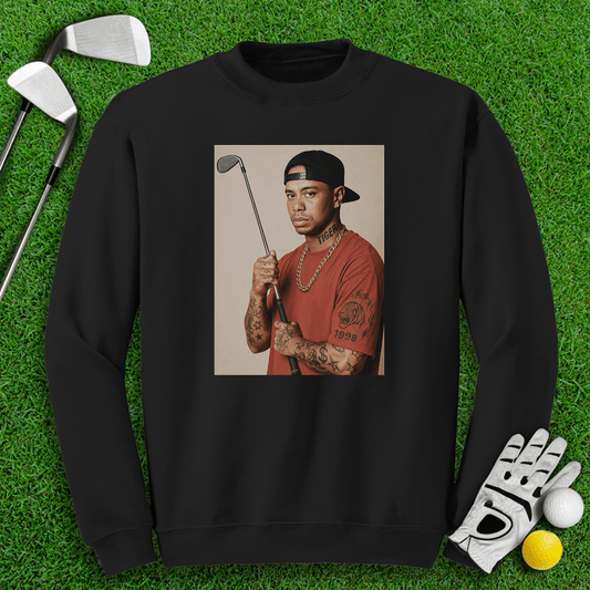 Tiger Woods 90s Hip Hop Crewneck - TeeHee Golf Gear