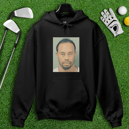 Tiger Woods Mugshot Hoodie - TeeHee Golf Gear
