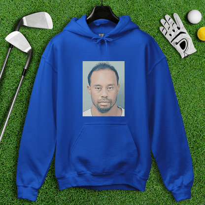 Tiger Woods Mugshot Hoodie - TeeHee Golf Gear
