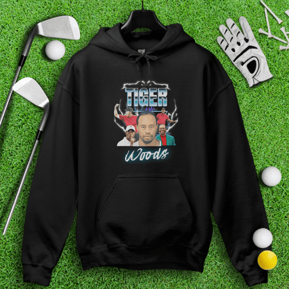 Tiger Woods Mugshot Vintage Hoodie - TeeHee Golf Gear