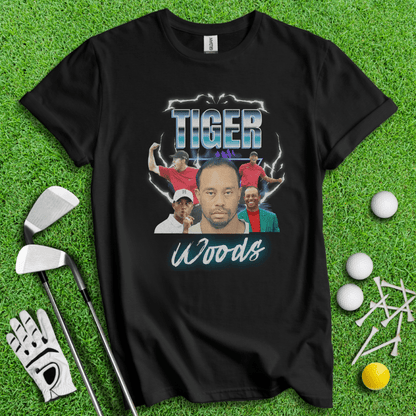 Tiger Woods Mugshot Vintage T-Shirt - TeeHee Golf Gear