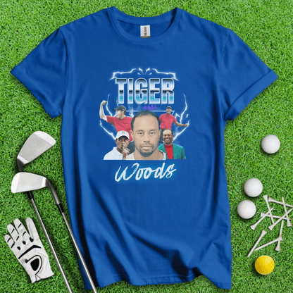 Tiger Woods Mugshot Vintage T-Shirt - TeeHee Golf Gear