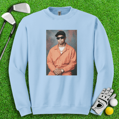 Tiger Woods Retro Mugshot Crewneck - TeeHee Golf Gear