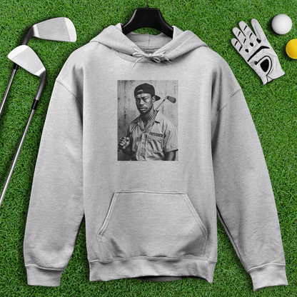 Tiger Woods Retro Mugshot Hoodie - TeeHee Golf Gear