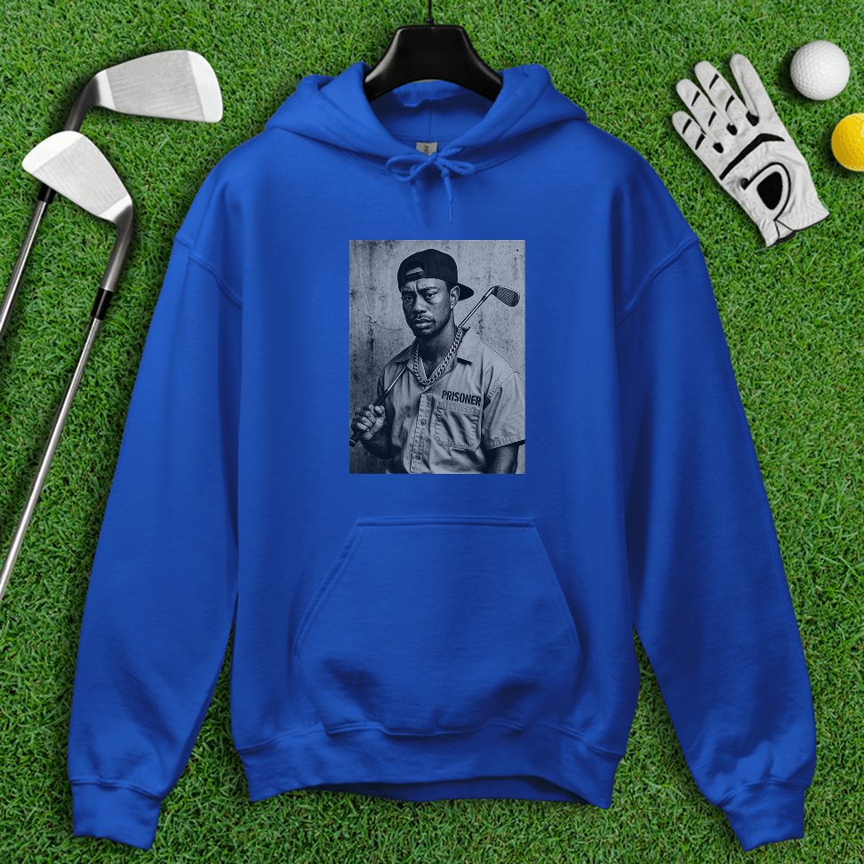 Tiger Woods Retro Mugshot Hoodie - TeeHee Golf Gear