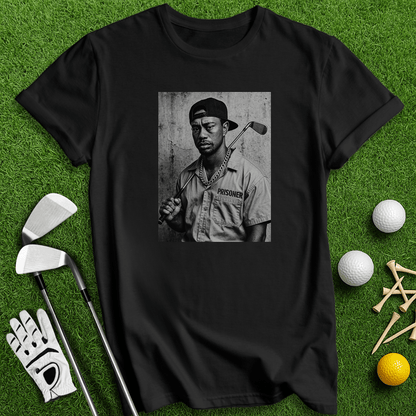 Tiger Woods Retro Mugshot T-shirt - TeeHee Golf Gear