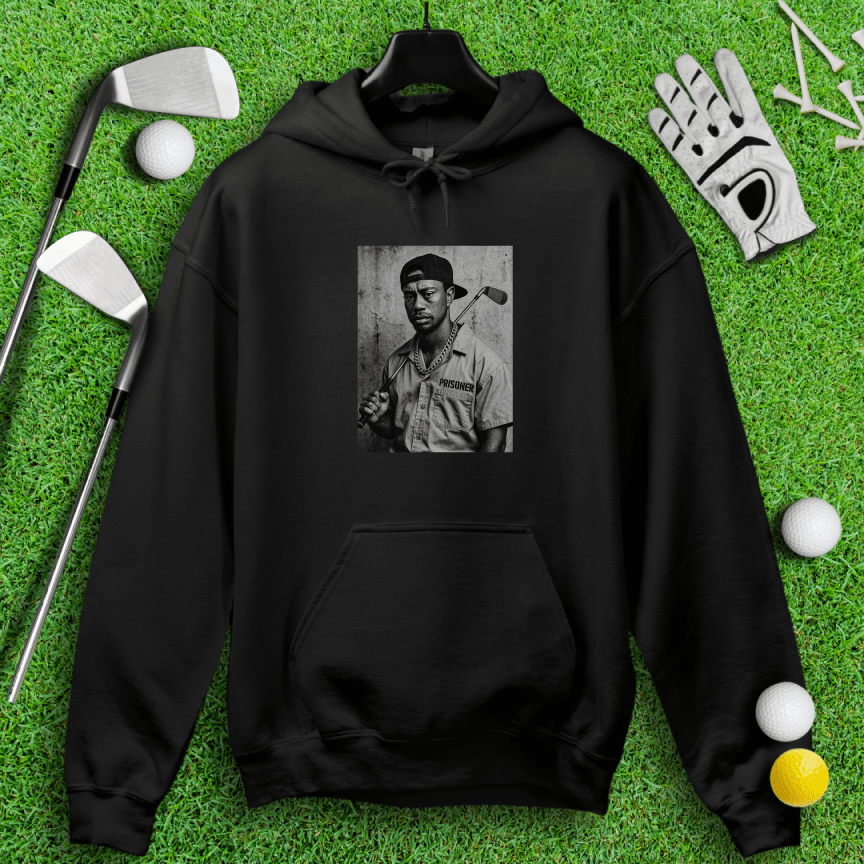 Tiger Woods Retro Mugshot1 Hoodie - TeeHee Golf Gear