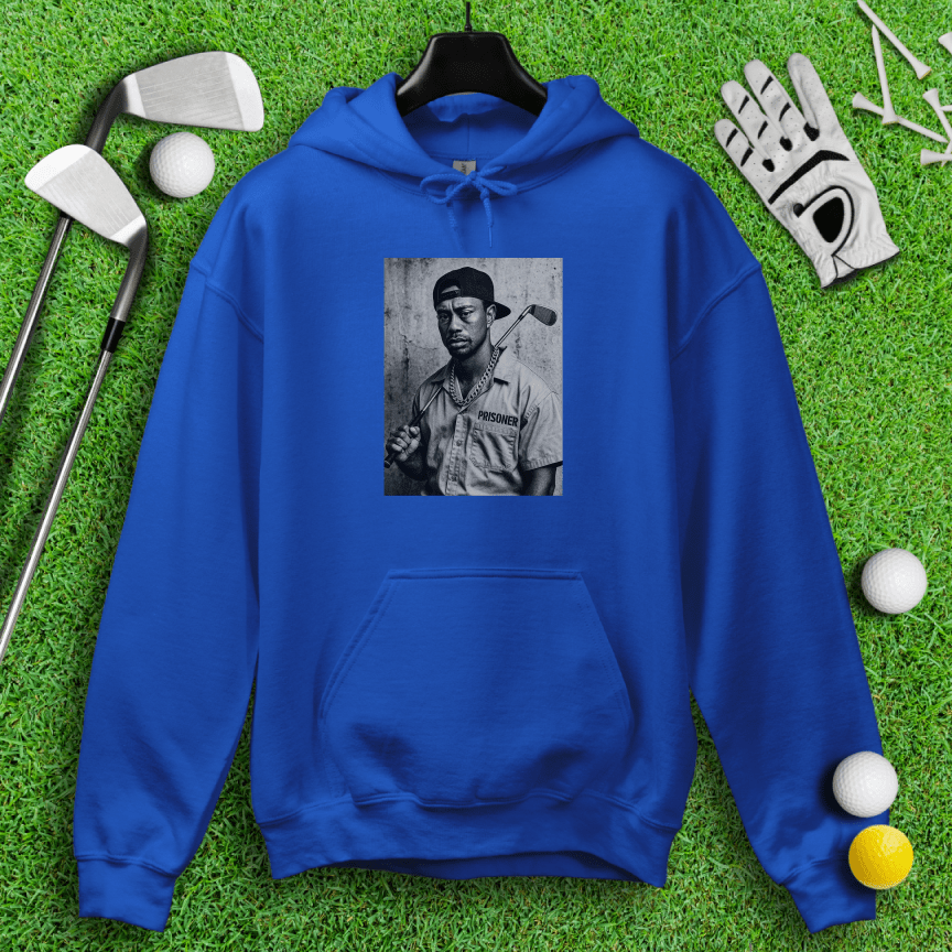 Tiger Woods Retro Mugshot1 Hoodie - TeeHee Golf Gear