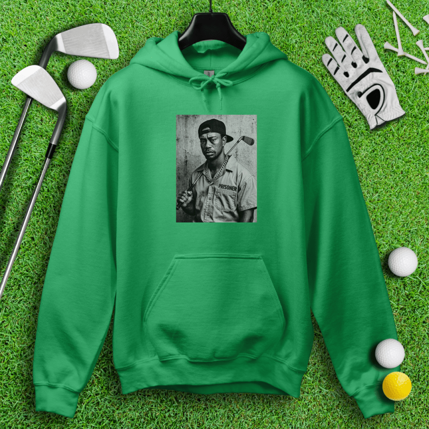 Tiger Woods Retro Mugshot1 Hoodie - TeeHee Golf Gear