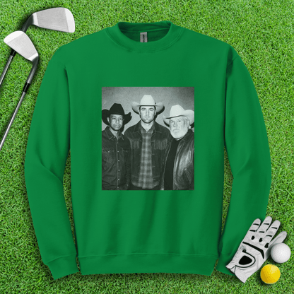 Trio Cowboy Legends Crewneck - TeeHee Golf Gear