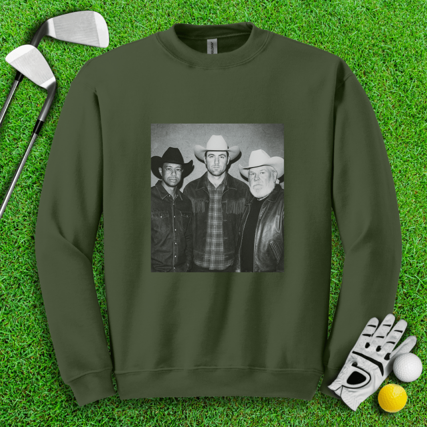 Trio Cowboy Legends Crewneck - TeeHee Golf Gear