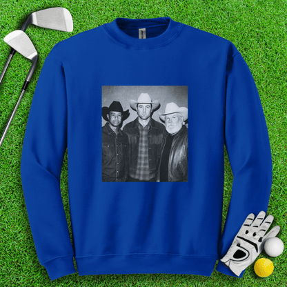 Trio Cowboy Legends Crewneck - TeeHee Golf Gear
