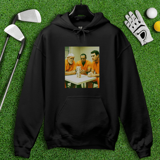 Trio Mugshot Jenga Hoodie - TeeHee Golf Gear