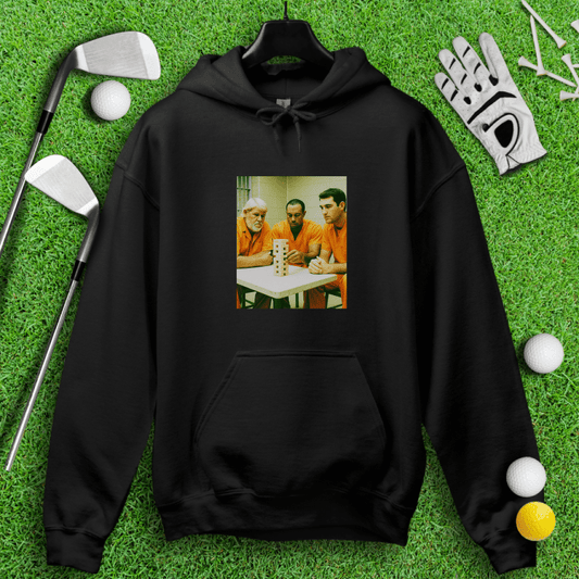 Trio Mugshot Jenga Hoodie - TeeHee Golf Gear