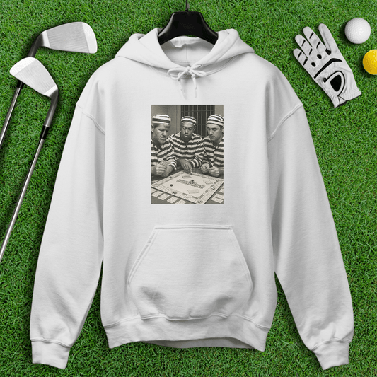 Trio Mugshot Monopoly Hoodie - TeeHee Golf Gear