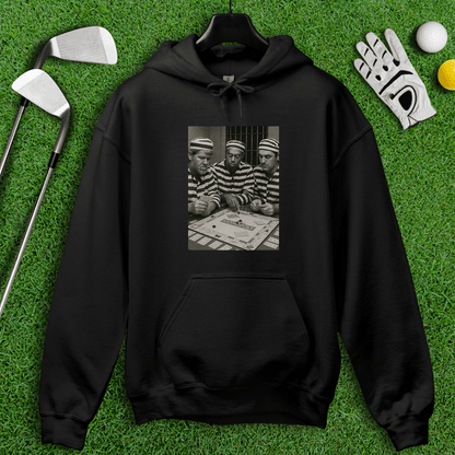 Trio Mugshot Monopoly Hoodie - TeeHee Golf Gear