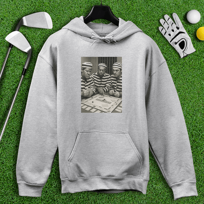 Trio Mugshot Monopoly Hoodie - TeeHee Golf Gear