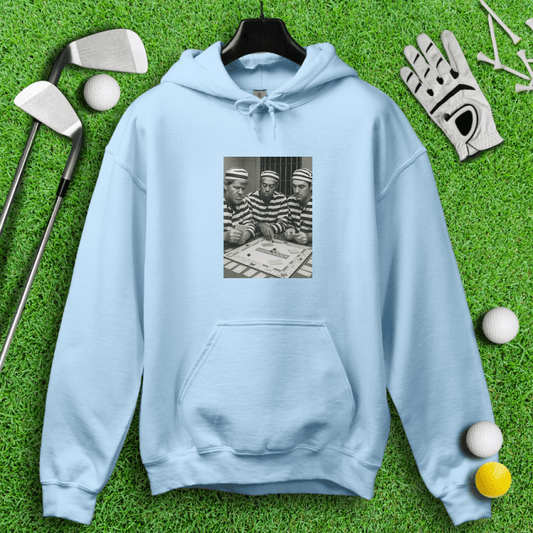 Trio Mugshot Monopoly Hoodie - TeeHee Golf Gear