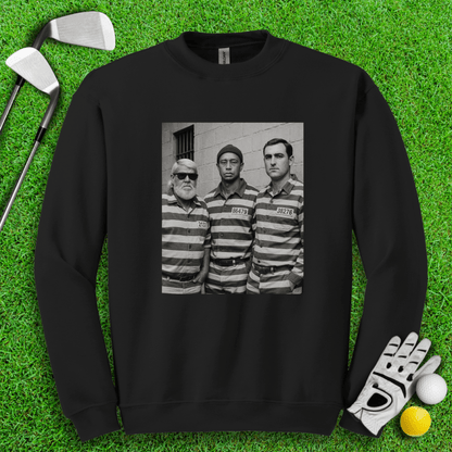 Trio Mugshot Retro Crewneck - TeeHee Golf Gear