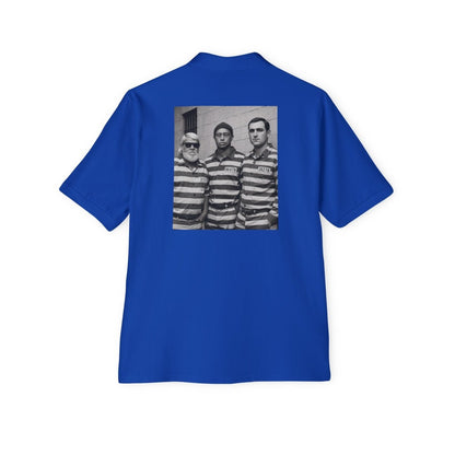 Trio Mugshot Retro Polo Shirt - TeeHee Golf Gear