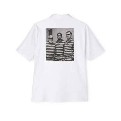 Trio Mugshot Retro Polo Shirt - TeeHee Golf Gear
