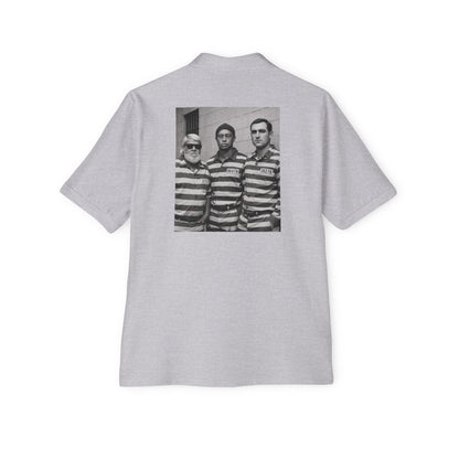 Trio Mugshot Retro Polo Shirt - TeeHee Golf Gear