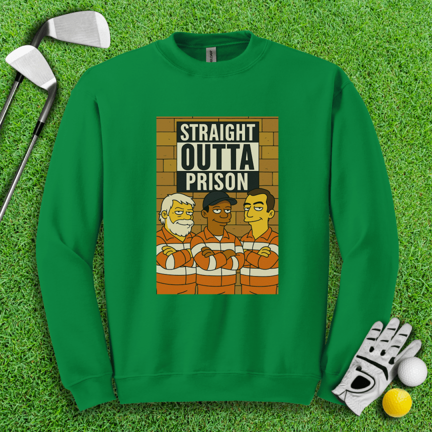 Trio Mugshot Simpson Crewneck - TeeHee Golf Gear
