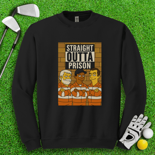 Trio Mugshot Simpson Crewneck - TeeHee Golf Gear