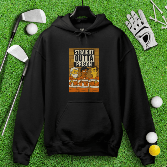 Trio Mugshot Simpsons Hoodie - TeeHee Golf Gear
