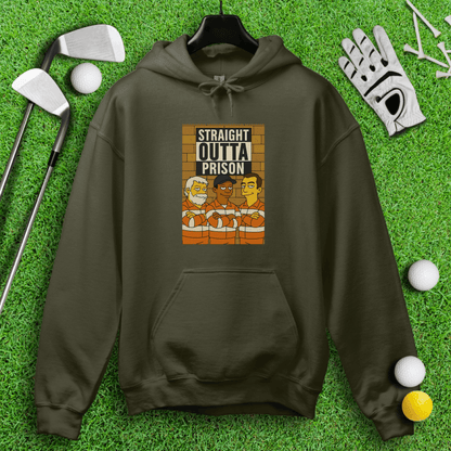 Trio Mugshot Simpsons Hoodie - TeeHee Golf Gear