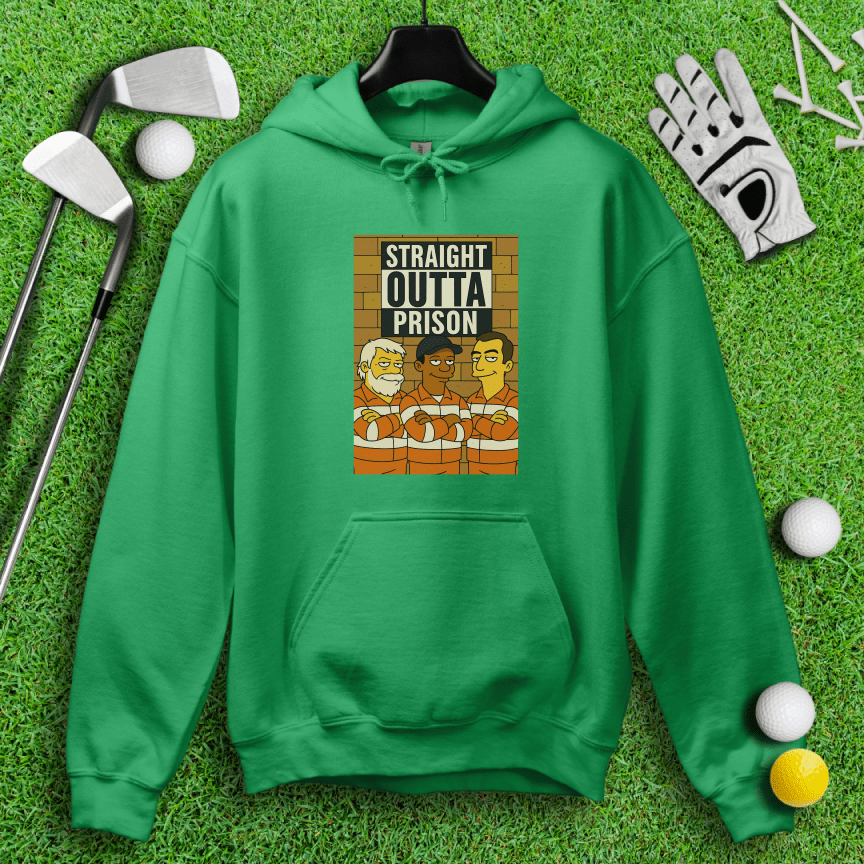 Trio Mugshot Simpsons Hoodie - TeeHee Golf Gear