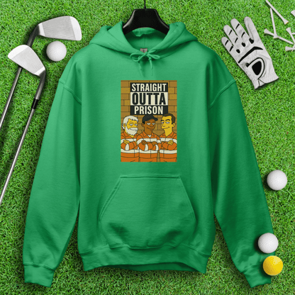Trio Mugshot Simpsons Hoodie - TeeHee Golf Gear