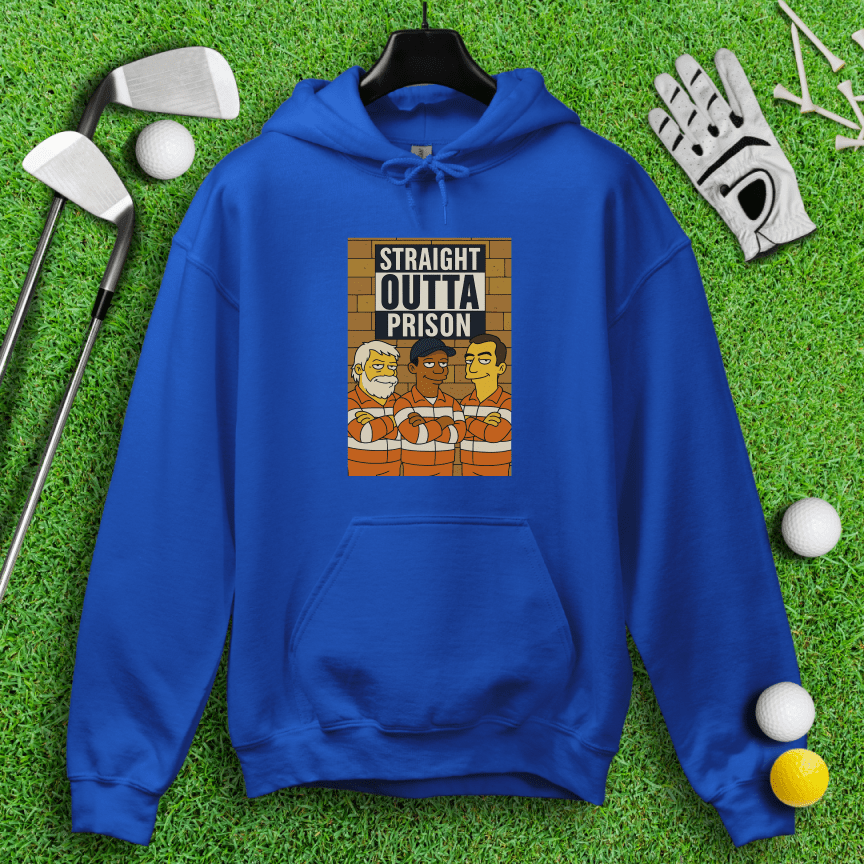Trio Mugshot Simpsons Hoodie - TeeHee Golf Gear