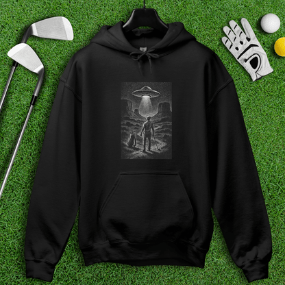 UFO On The Green Hoodie - TeeHee Golf Gear