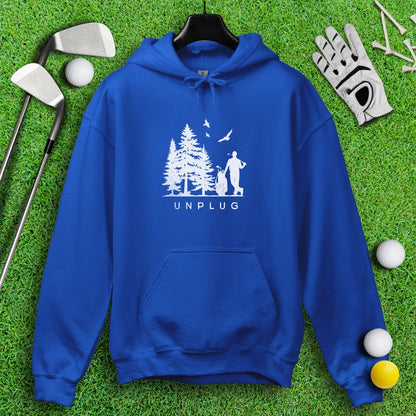 Unplug Outdoor Golfer Hoodie - TeeHee Golf Gear