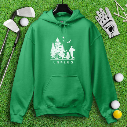 Unplug Outdoor Golfer Hoodie - TeeHee Golf Gear