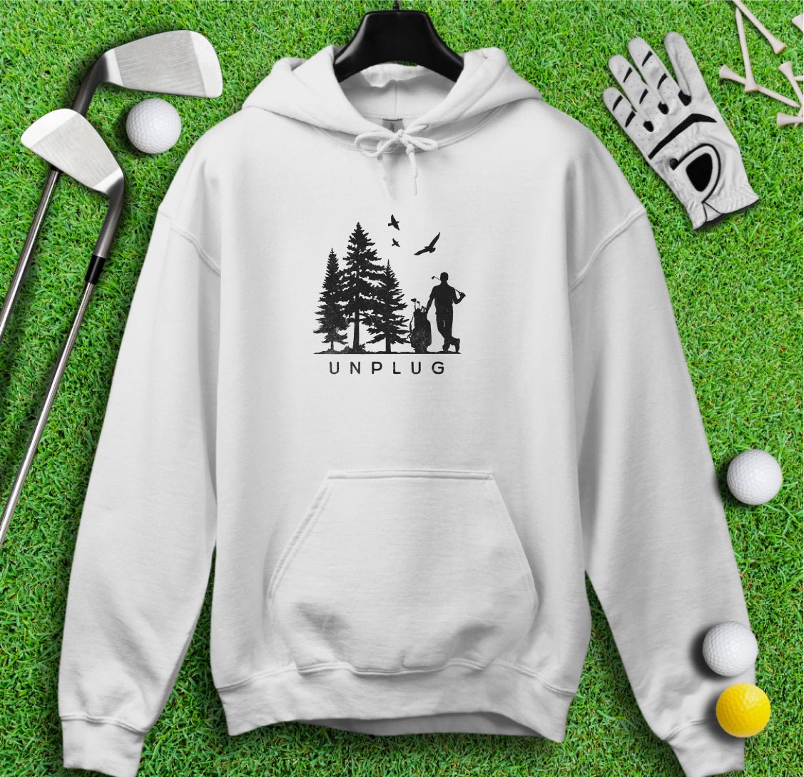 Unplug Outdoor Golfer Hoodie - TeeHee Golf Gear