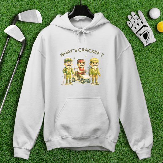 What's Crackin' Hoodie - TeeHee Golf Gear
