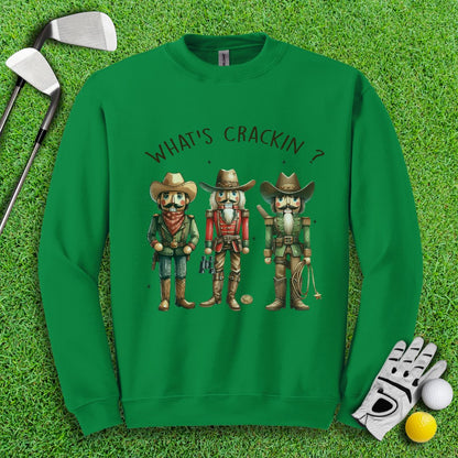 What's Cracking? Crewneck - TeeHee Golf Gear