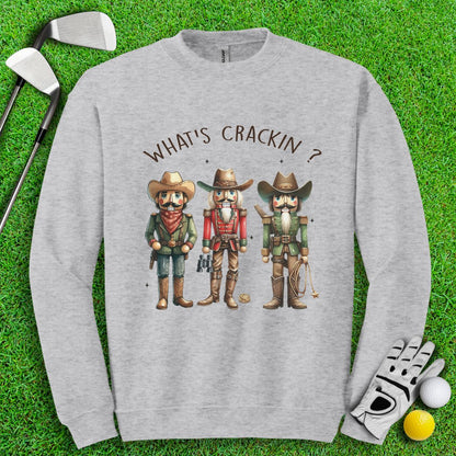 What's Cracking? Crewneck - TeeHee Golf Gear