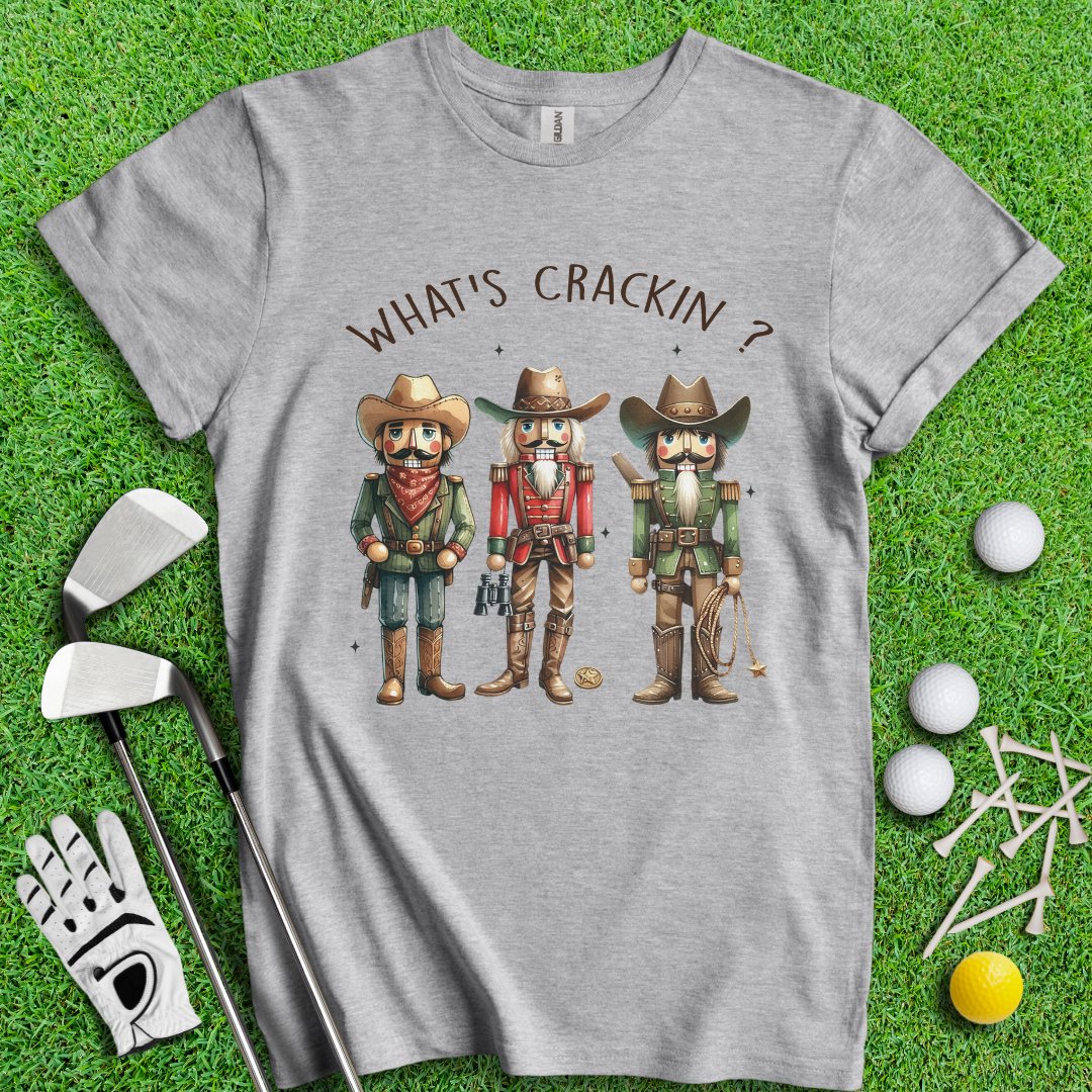 What's Cracking T-Shirt - TeeHee Golf Gear