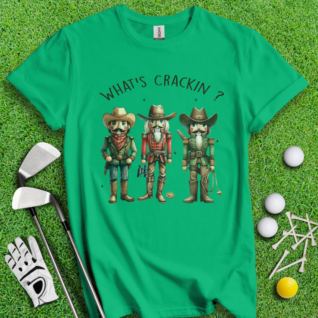 What's Cracking T-Shirt - TeeHee Golf Gear