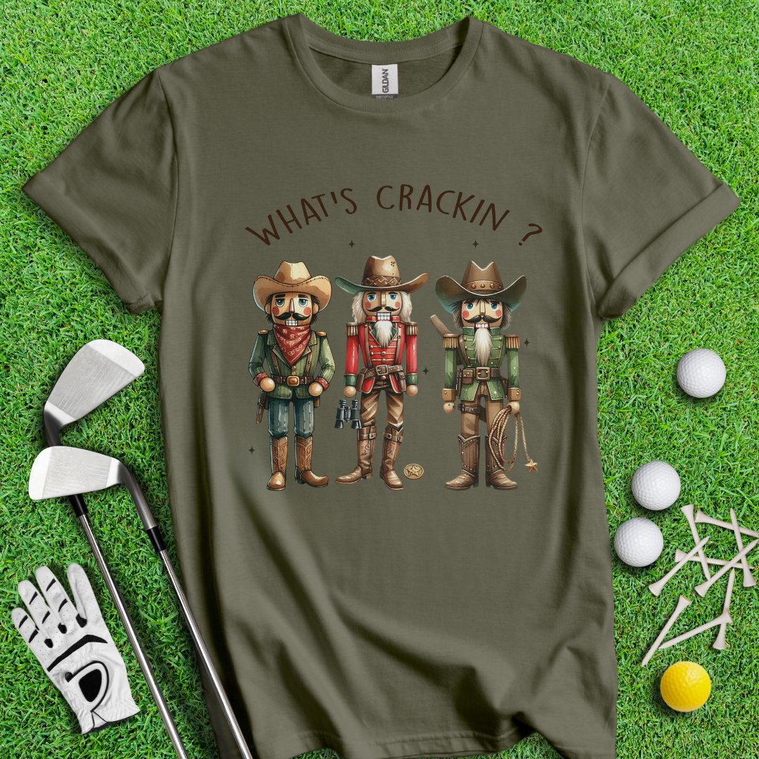 What's Cracking T-Shirt - TeeHee Golf Gear