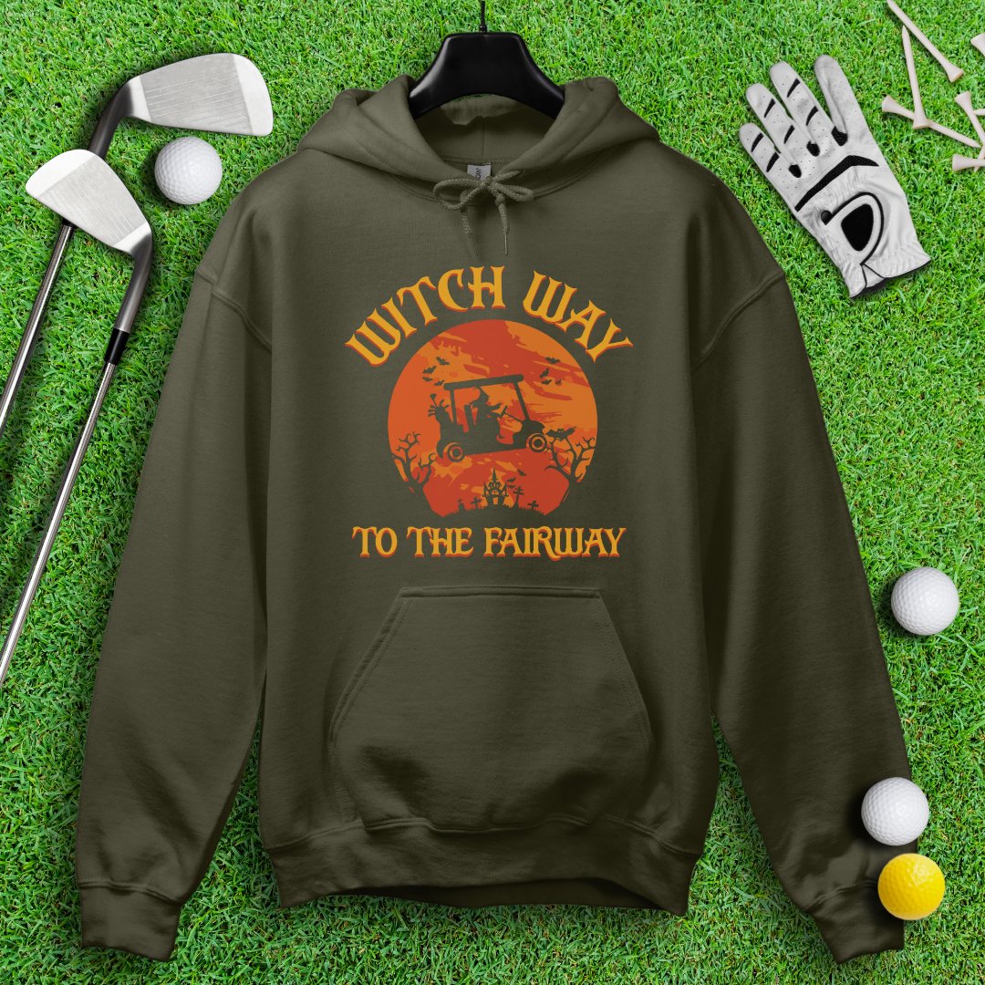 Witch Way To The Fairway Hoodie - TeeHee Golf Gear