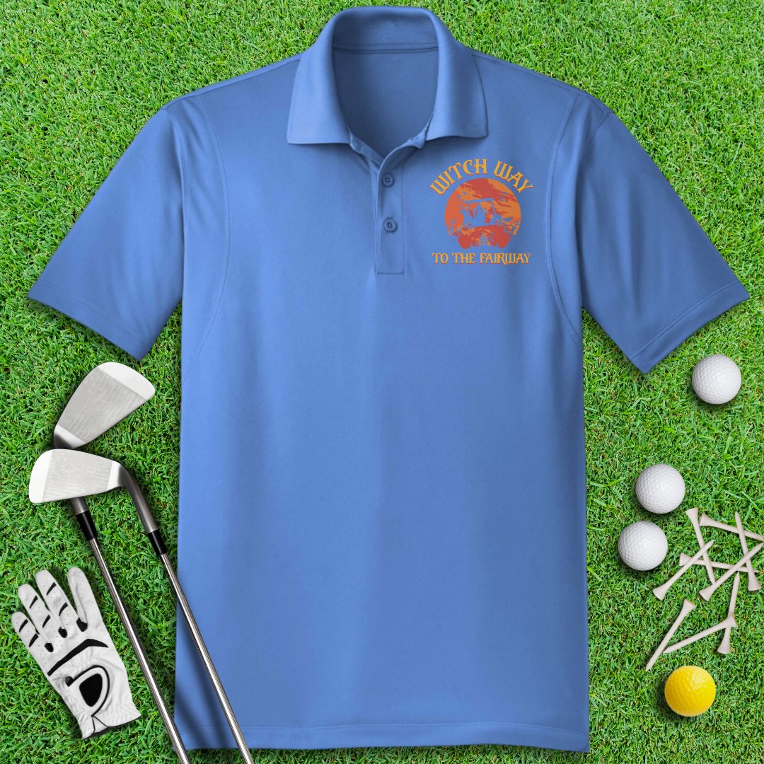 Witch Way To The Fairway Polo Shirt - TeeHee Golf Gear