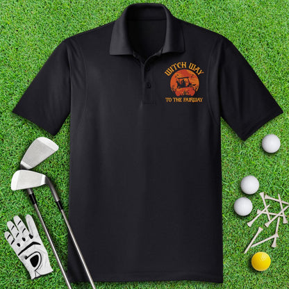 Witch Way To The Fairway Polo Shirt - TeeHee Golf Gear